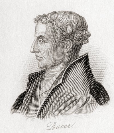 Martin Bucer, 1491-1551. German Protestant reformer by Unknown